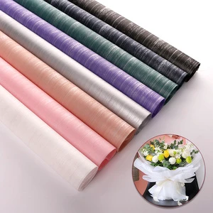 New Design Waterproof Flower Packaging Paper Flower Bouquet Decoration Custom Color Gift Packing Paper Sheet