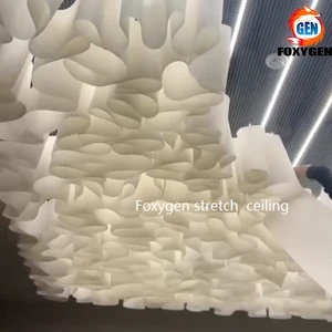 Fireproof A1 Tailored Customized High End Wedding Ceiling Decoration Cloth Fabric French Textured Paper for Special Events