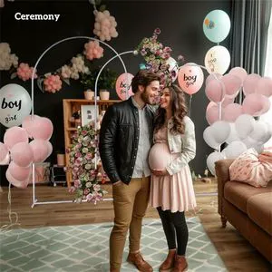 Yard Decor Wedding Arch Stand Set