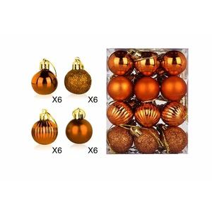 Fashionable Christmas Tree Pendant Balls Ornaments for Home Party Xmas Balls Ornament Decorations
