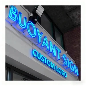 Signboard Led 3d Letters Business Sign Logo Signage Outdoor Metal Shop Store Frontlit Acrylic Channel Luminous Letter Sign Board