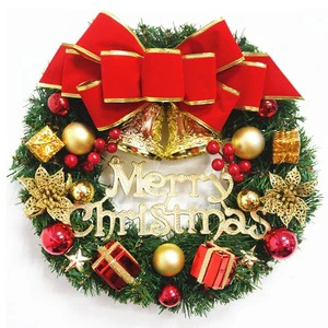 Outdoor&Indoor Artificial Christmas Wreath for Home Office Wall Wedding Holiday Christmas Decor