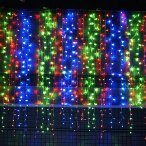 Super Bright Twinkle 3*3m Window Curtain String Light for Wedding Party Home Garden Bedroom Outdoor Indoor