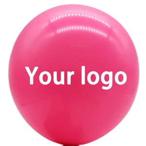 Party Decoration 12 Inch Custom Helium Balloons Advertising Ballon High Quality Wedding Birthday Latex Print Balloons