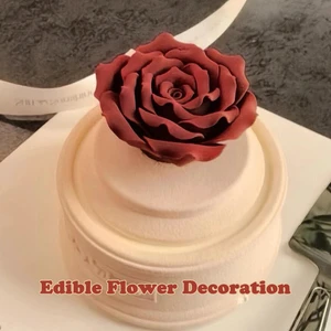 Cake Decoration Customized Rose Flower Decoration Cake Topper for Cake Decoration