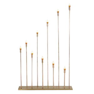 Gold Metal LED Starlight Lights with Remote Control IP65 AC Power Supply for Wedding Stage Aisle Party Event Decorations