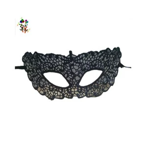 Cheap Venetian Masquerade Ball Dance Party Sexy Black Lace Masks HPC-1522