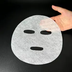 Customised Organic Non-Woven Fabric Jelly Facial Mask Sheet Soft And Natural With Face Shape From Korea