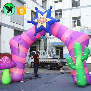 Holiday Event Flower Archway Inflatable Customized Inflatable Flower Archway for Kids Event A5198