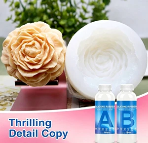 Platinum Cure RTV-2 Liquid Silicone Food Grade High Strength Weather Chemical Resistant Architectural Cake Decorating Flower