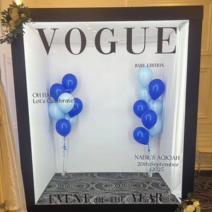 Cheap Iron Metal Backdrop Outdoor Detachable Photo Booth Box With Sticky Text For Proposal Marriage Photography Prop Decoration