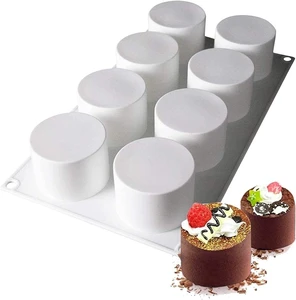 Food Grade Silicone Baking Mold for Brownie , French , Dessert ,Pastry ,Cake Decoration Mold Silicone Molds for Mousse Cake