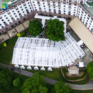 Outdoor Transparent Event Wedding & Party Tent For 100 150 200 500 1000 People Marquee Tent