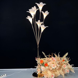 Wedding Road Lighting Iron Plating Lily Light Wedding Decoration Wedding Lights