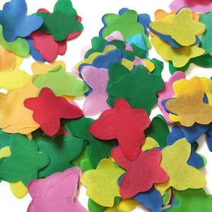 Butterfly Confetti Paper for Wedding Multicolor Slow Falling Effect Biodegradable Paper Confetti