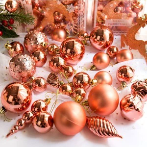 Sparkling and Glittering Round Xmas Balls with Colorful Hues Ideal for Christmas Decorations Made from Durable and Safe