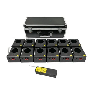 Remote Control Stage Ice Fountain Base Fireworks Firing System for Wedding Machine 9V Battery Happiness 12 Cues Firing System