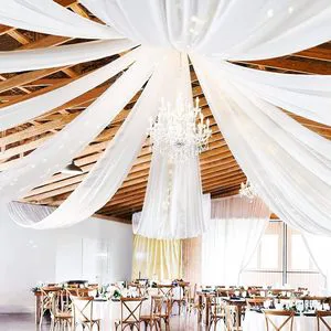 White Ceiling Drapes for Wedding Ceiling Drapes 5ftx20ft Wedding Arch Draping Wedding Ceiling Decorations