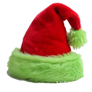 2026 New Spot Christmas Supplies Multi-Color Multi-Style Adult Children Plush Christmas Hat