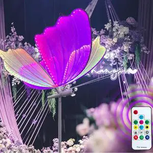 Wedding Decoration Lights - butterfly wings LED Aesthetic Lights Suitable for Park Walkways, Stages and Weddings