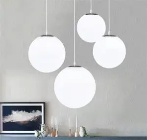 Wholesale New Wedding Props Scene Layout Props Decorative Lights 10heads Milky White Ball Chandelier Wedding Chandelier