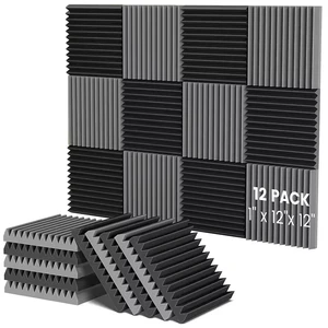 Self Adhesive Wholesale Acoustic Foam Acoustic Isolation Foam Acoustic Panels Decorative For Recording Studio Ceiling Wall