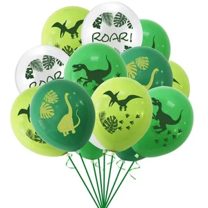 Wholesale 12-Inch Latex Dinosaur Balloons for Festive Wedding Birthday Party Decorations Cross-Border Valentine's Day