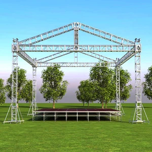 Factory Mobile Adjustable Portable Stage Height Aluminum Stage For Show Event Wedding