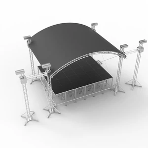 Trade Assurance Circle Arch Truss For Concert Stage Truss
