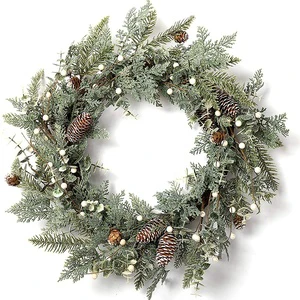 Hot Sale Merry Christmas Outdoor Garlands & Wreaths Christmas Decorations Christmas Wreath