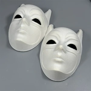 Cosplay Masquerade Bruce Wayne Bat Dark Knight Pulp Paper Masks Halloween Super Hero Blank Party Masks