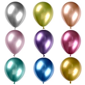 Wholesale Price 12inch Party Balloons Assorted Color Metallic Latex Balloons For Wedding Birthday Balloons