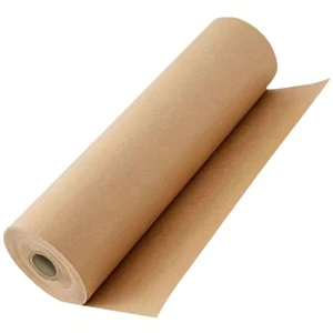 Customized Logo Eco-Friendly Wedding Flowers Gift Packaging Craft Wrapping Paper Brown Kraft Wrapping Paper Roll