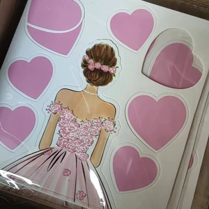 Happy Valentine Day Cake Decoration Heart Shape Topper Girls Back Cake Toppers Butterfly Cake Decoration