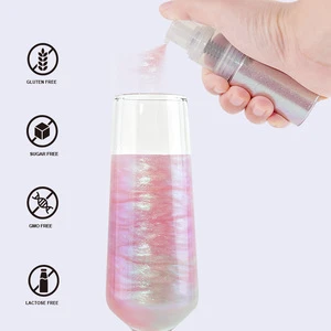 Edible Pearl Pigment 10g Edible Glitter Iridescent Cake Powder Edible Luster Dust For Cake Decoration Drink