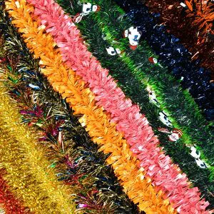 Custom Size PVC Elegant Garlands Eco-Friendly Christmas Flower Tops Woven Wreath for Kindergarten Layout Festive Wreath