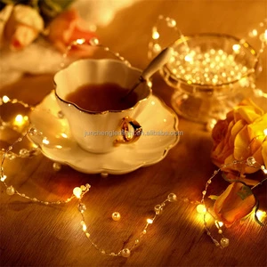 Hot Sale Eight-Function LED Peach Blossom Modeling Rain-Proof Battery Box for Christmas Wedding Scene Decorative Light