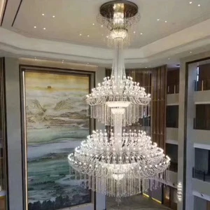 Ceiling Decoration Hanging Lighting Luxury Large Wedding Hall Aisle Decoration Chandelier