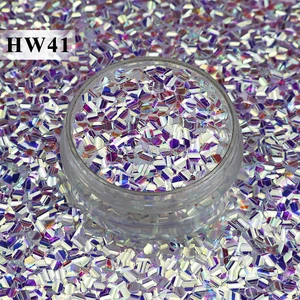 New 2.5mm Dragon Scales Glitter Polyester Bulk Chunky 1/10 Glitters Sequins for Resin Crafts Party Decorations