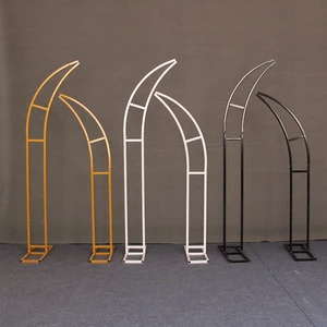 Luxury Wedding Decoration Stand Metal Arch Chiara Arch Backdrop Party Backdrop Arch Backdrop Stand