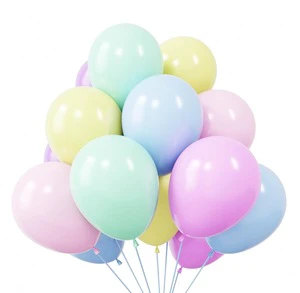 100PCS Latex Printed Round Party Balloons 5 Inches Premium Assorted Colorful for Birthday Party Wedding Anniversary and Vacation