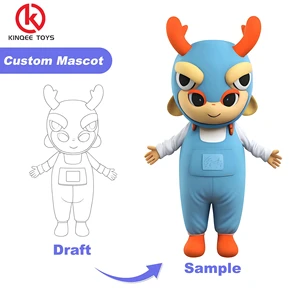 High Quality Customized Halloween Mascot Costume Cartoon Character Mascot Costumes