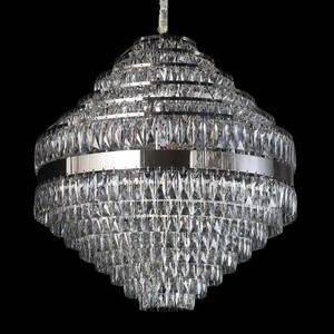 Modern Luxury Hotel Wedding Chandeliers Decoration RGB Dimming Ceiling Light High Quality Remote Control Adjustable Height