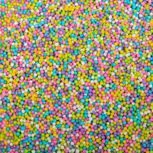 Tiny Pink Nonpareils Sprinkles Solid Form for Cake Decorating Donut Topping Detailed Sugar Work Packaged Bag Halal Certified 1kg
