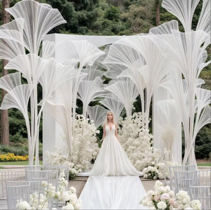 Art Installation Wedding Customized Wedding Decor Backdrop Luxury Leading Giant Handmade Flower Party Event Decoration