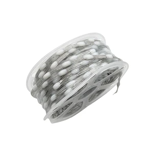 KCX 5cm Spacing Clear Wire Seed Fairy String Lighting Waterproof Decorative Lights for Christmas Decoration Wedding Party
