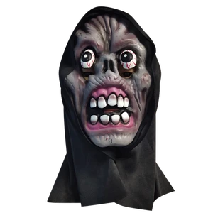 Black Dark Eye Ball Skull Ghost Face Mask for Halloween