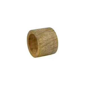 Bamboo Durable Classic Flower Wreath Napkin Ring Red Fruit Buckle for Party Wedding and New Year Decorations