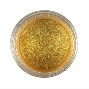 Golden Edible Shimmer Mica Powder for Cake Decoration Luster Dust Edible Food Glitter for Macaron