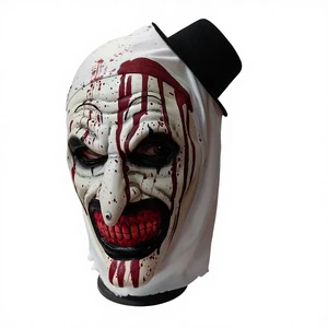 New Halloween Horror Broken Soul Clown Latex Mask Headgear Ball Performance Makeup Co China Party Performance
